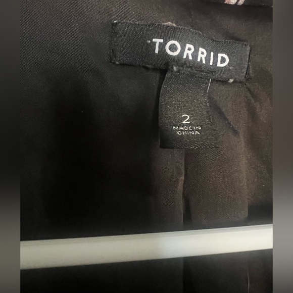 Torrid pin striped blazer - Picture 4 of 7